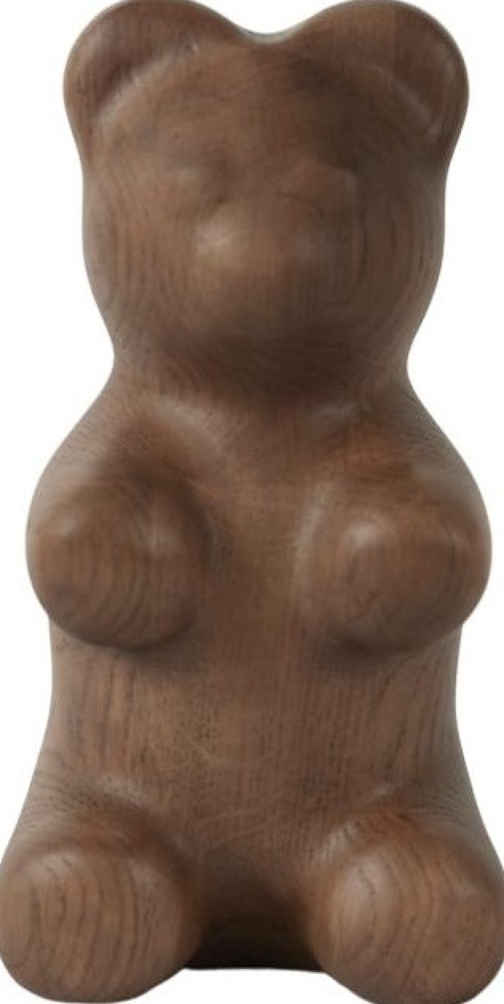 Boyhood Gummy Bear Deco figure oak stained, large
