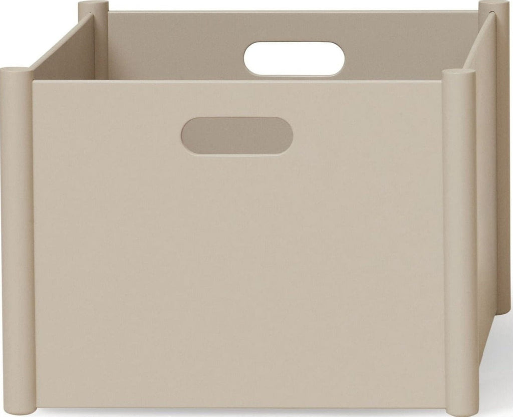 Form & Refine Pillar Storage Box Large. Warm Grey