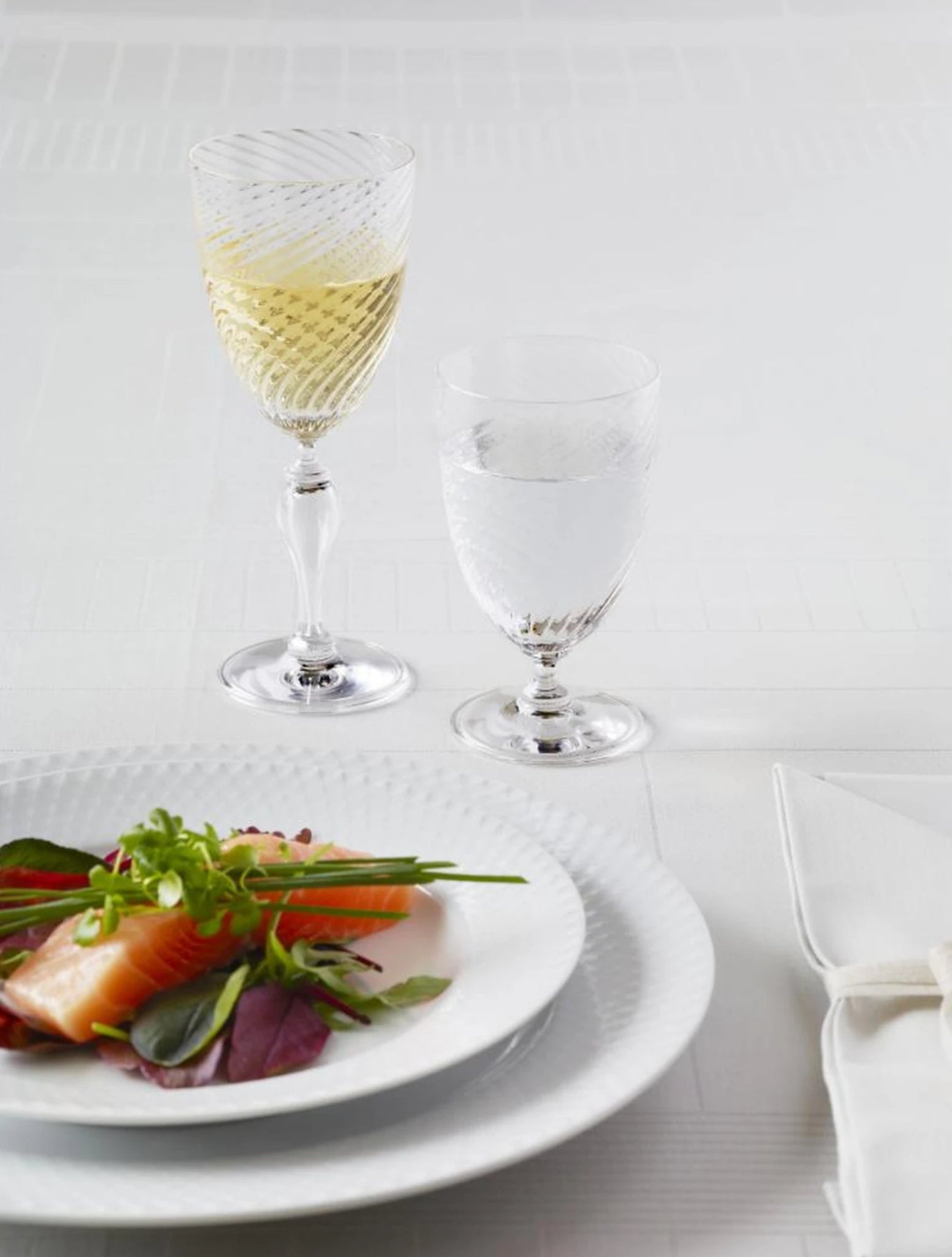 Holmegaard Regina White Wine Glass