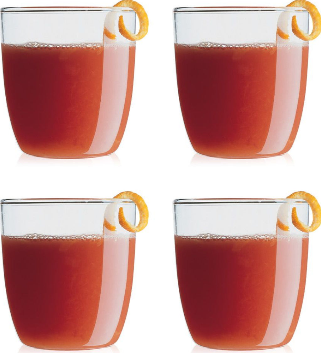 Bodum Kvadrant drinking glass small, 4 pcs.