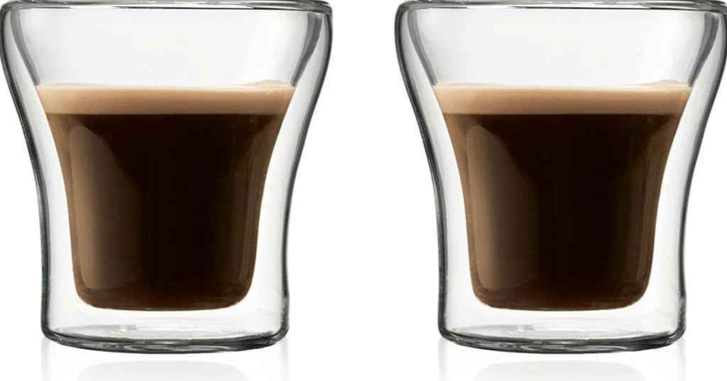 Bodum Assam glass double-walled 0.1 L, 2 pcs.