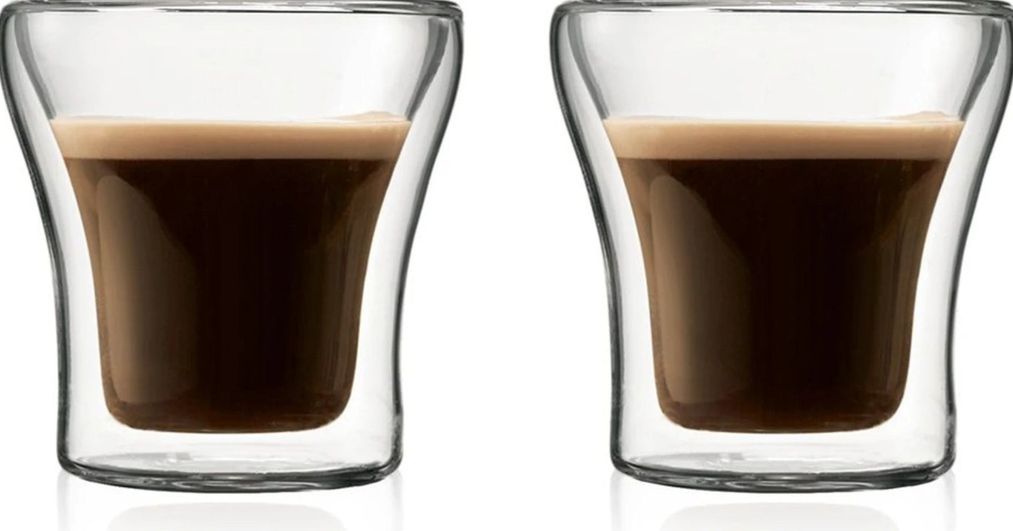 Bodum Assam glass double-walled 0.1 L, 2 pcs.