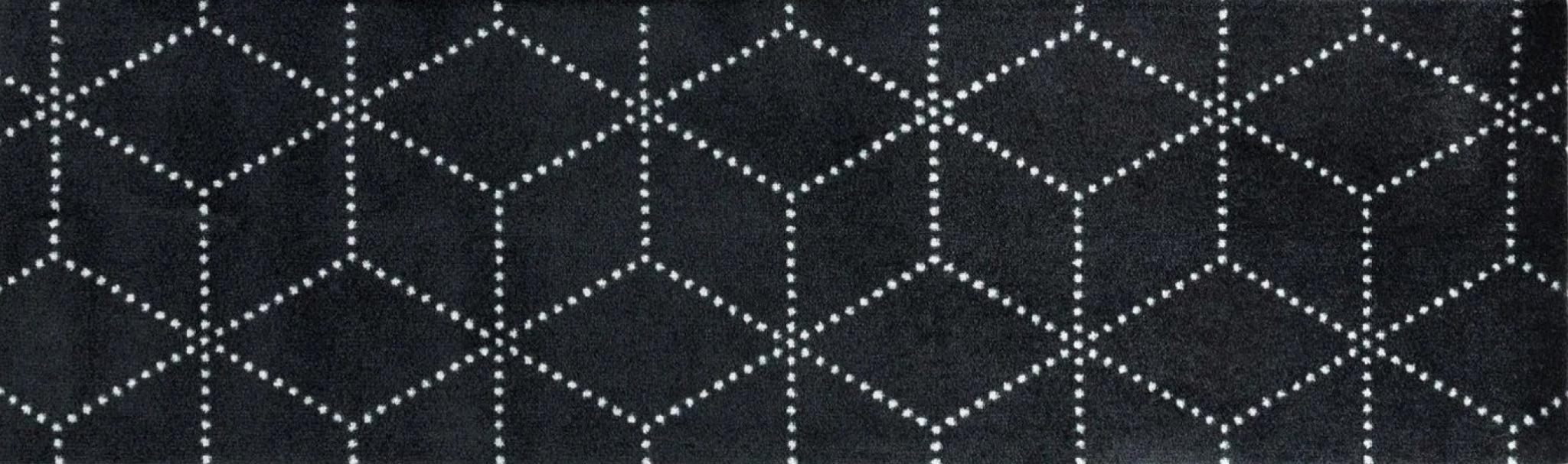 Heymat Doormat Hagl Black, 45x150cm