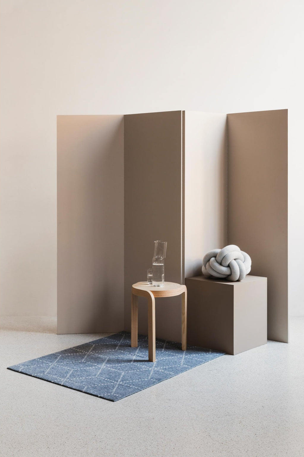 Heymat Doormat Hagl Silver, 85x115cm