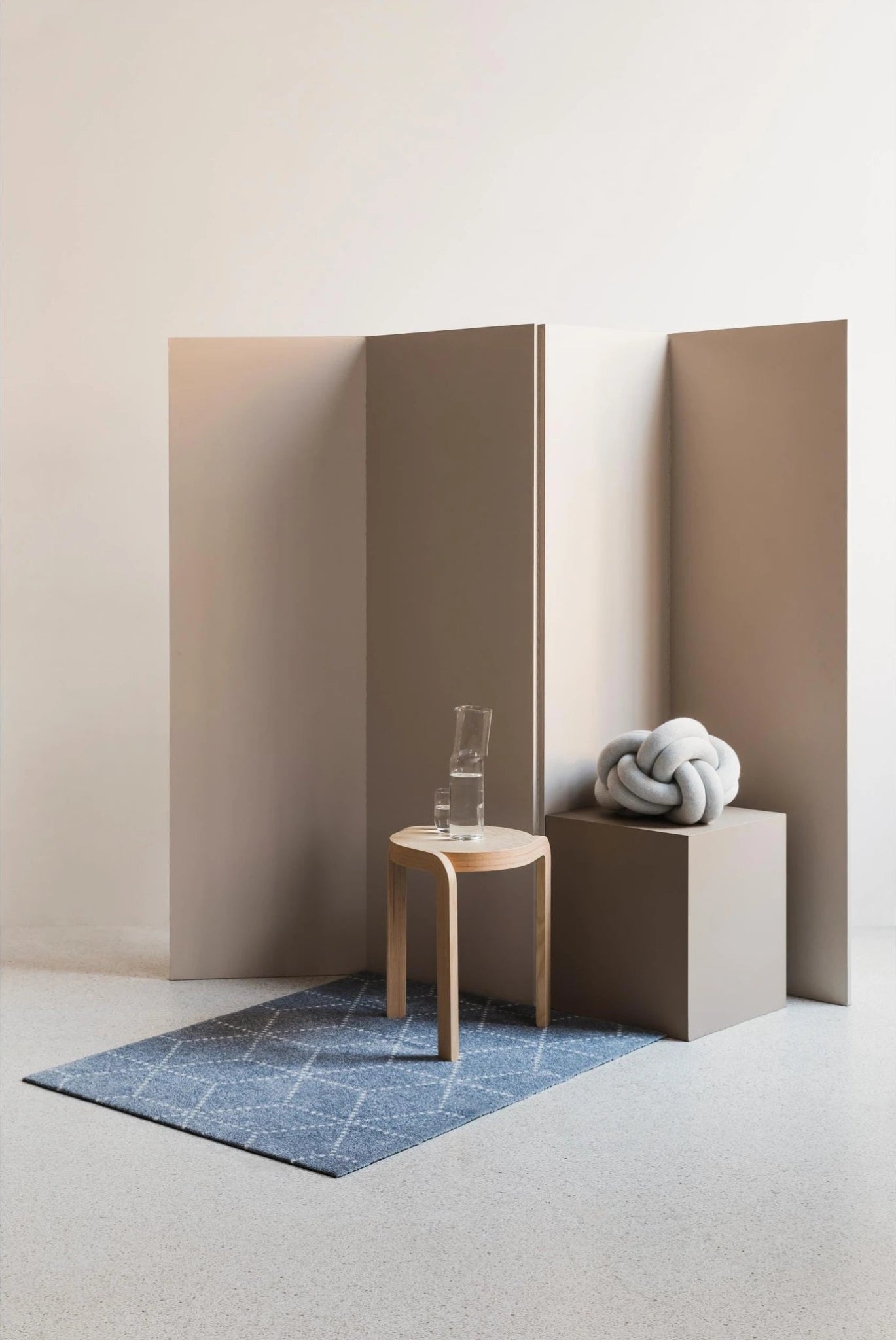 Heymat Doormat Hagl Silver, 85x115cm