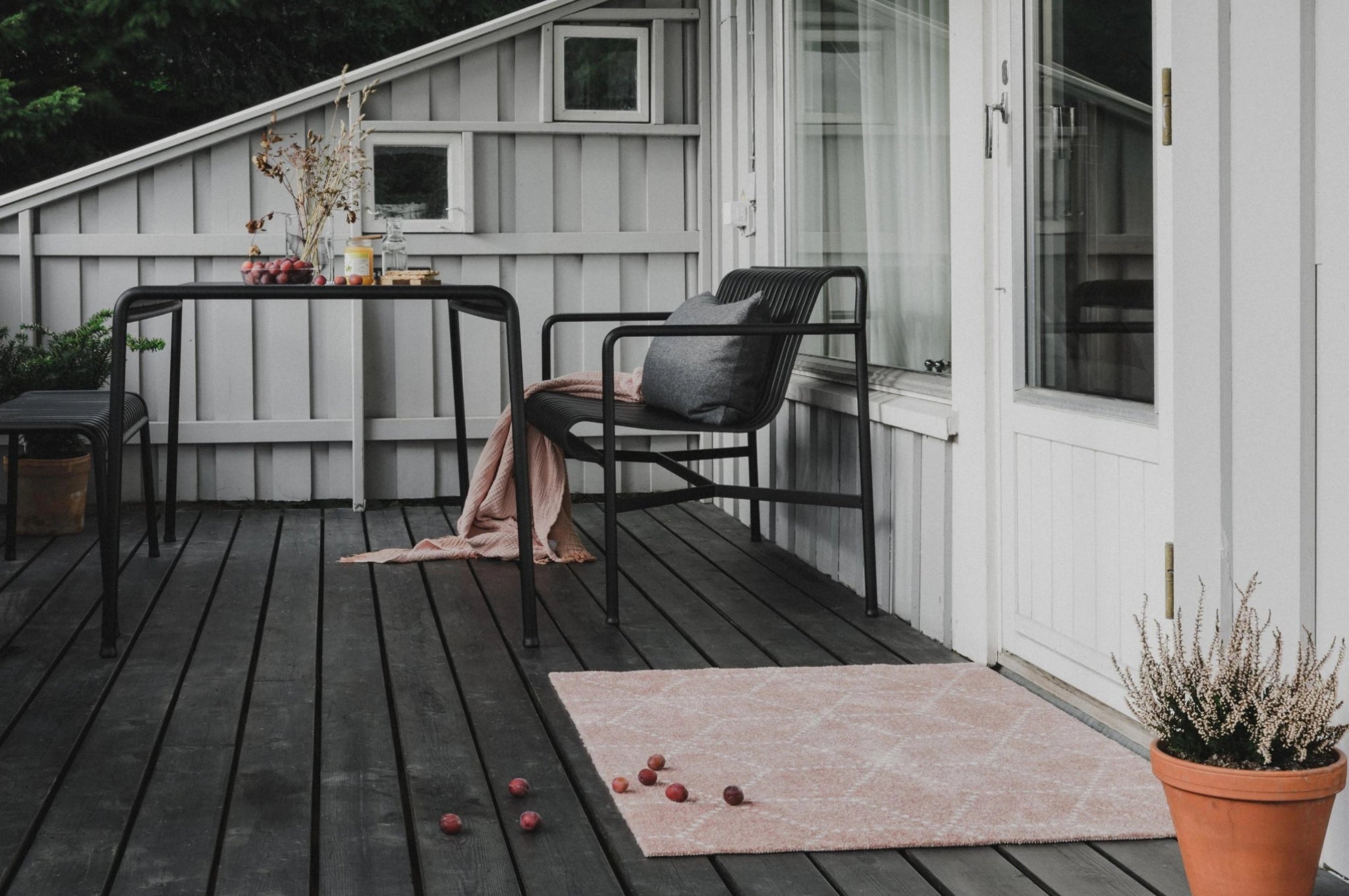 Heymat Doormat Hagl Blush, 85x115cm