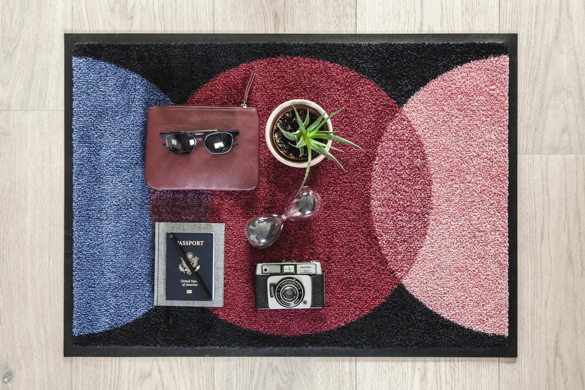 Heymat Doormat Spot Black, 60x85cm