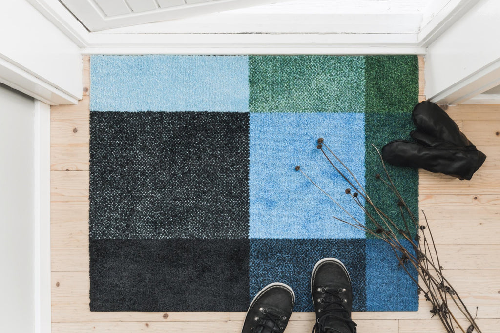 Heymat Mix Forest Nylon Doormat 135x135 cm — Premium Indoor/Outdoor 3.5 kg