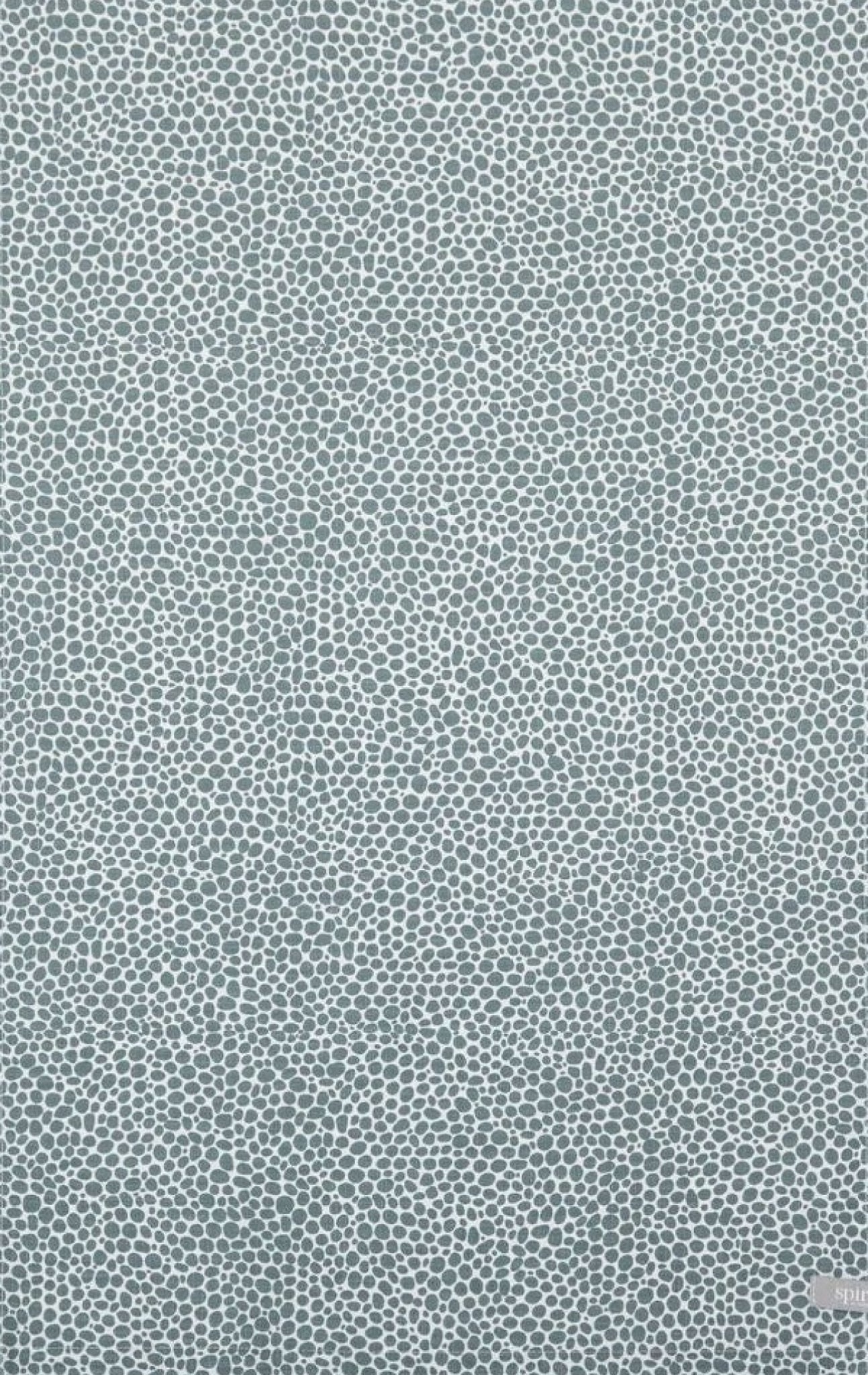 Spira Dotte Table Runner, Smoke Blue