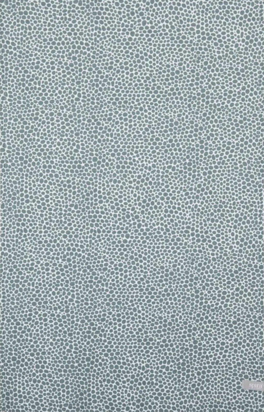 Spira Dotte Table Runner, Smoke Blue