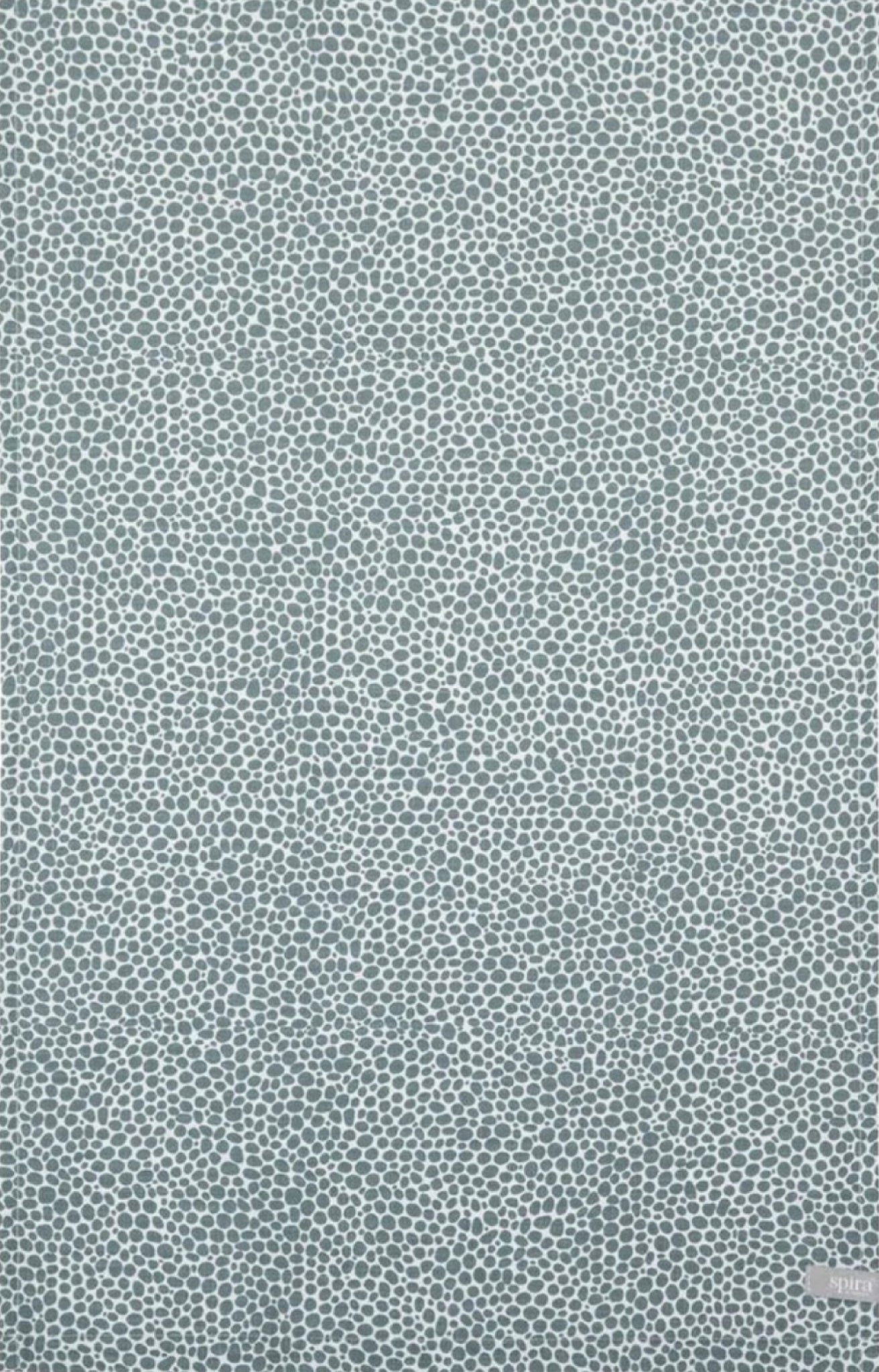 Spira Dotte Table Runner, Smoke Blue