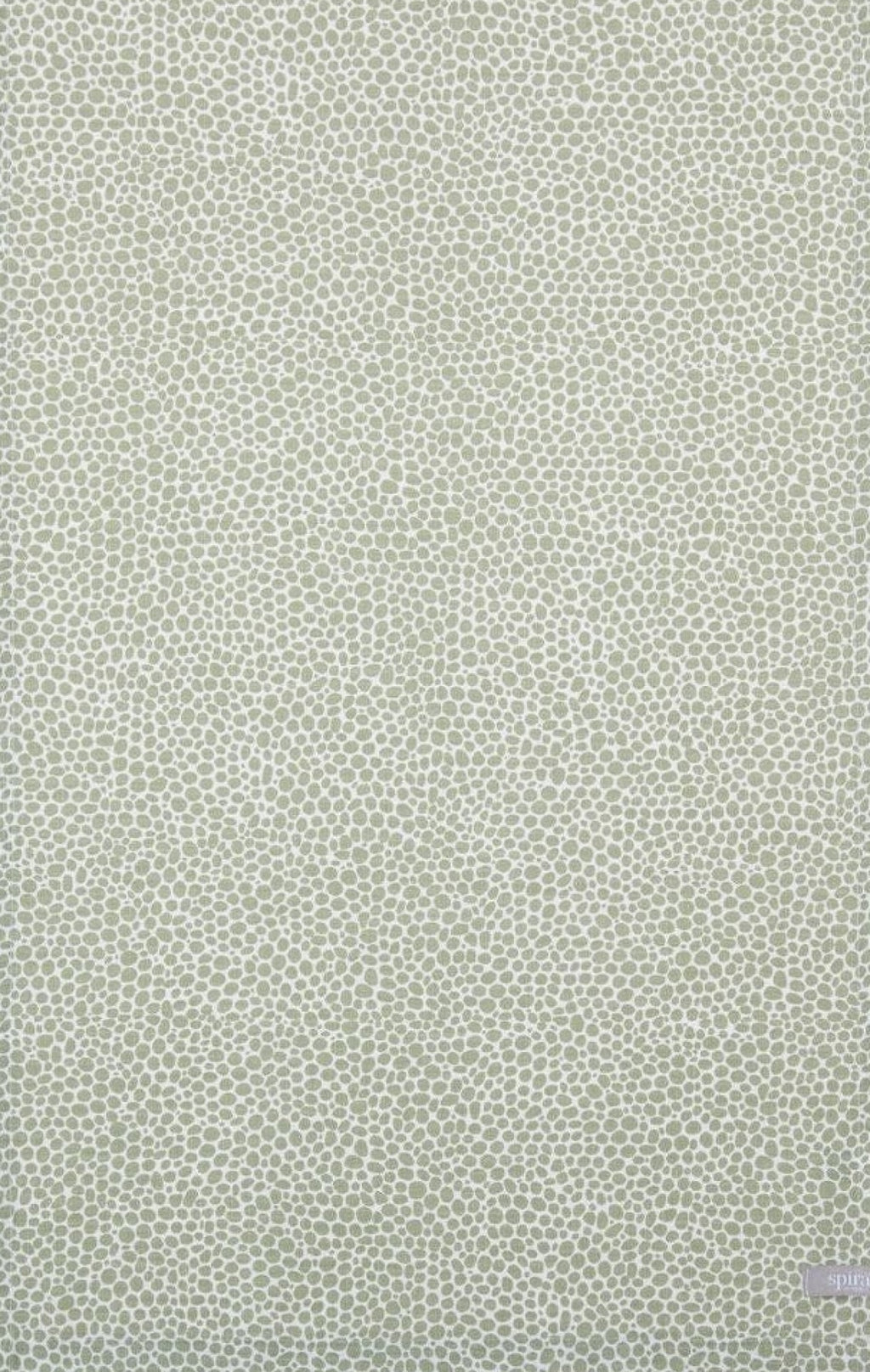 Spira Dotte Table Runner, Sage Green