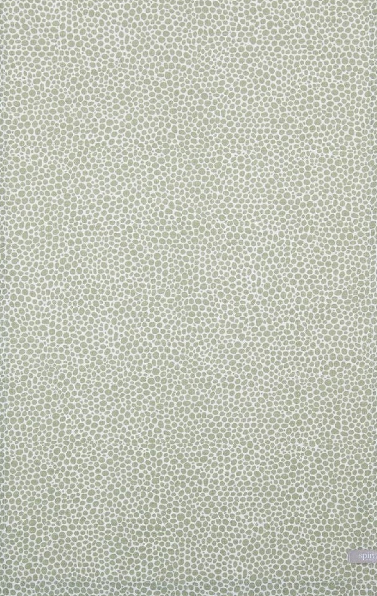 Spira Dotte Table Runner, Sage Green