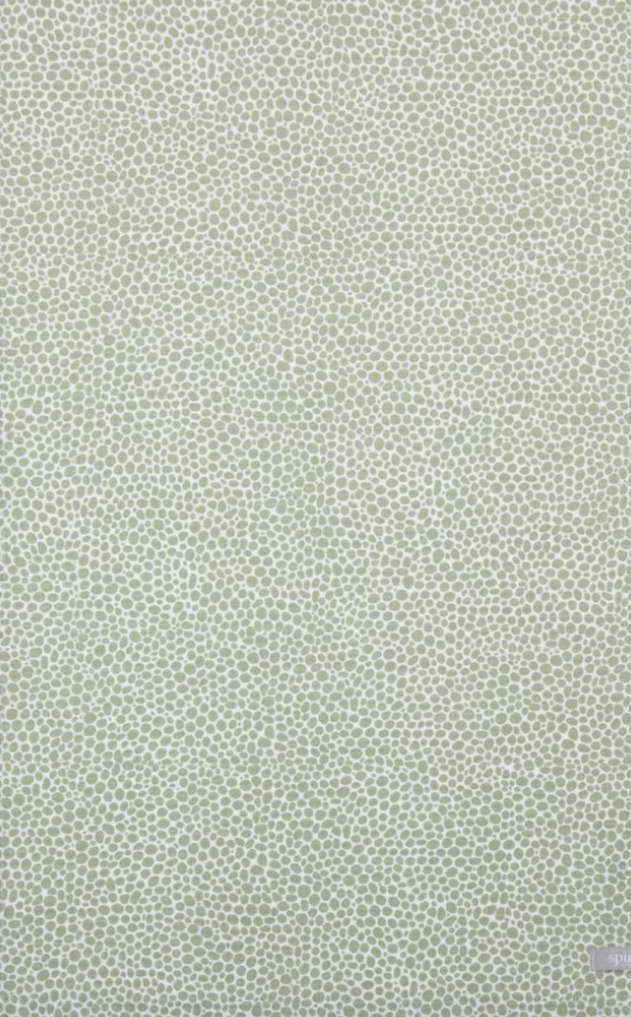 Spira Dotte Table Runner, Sage Green