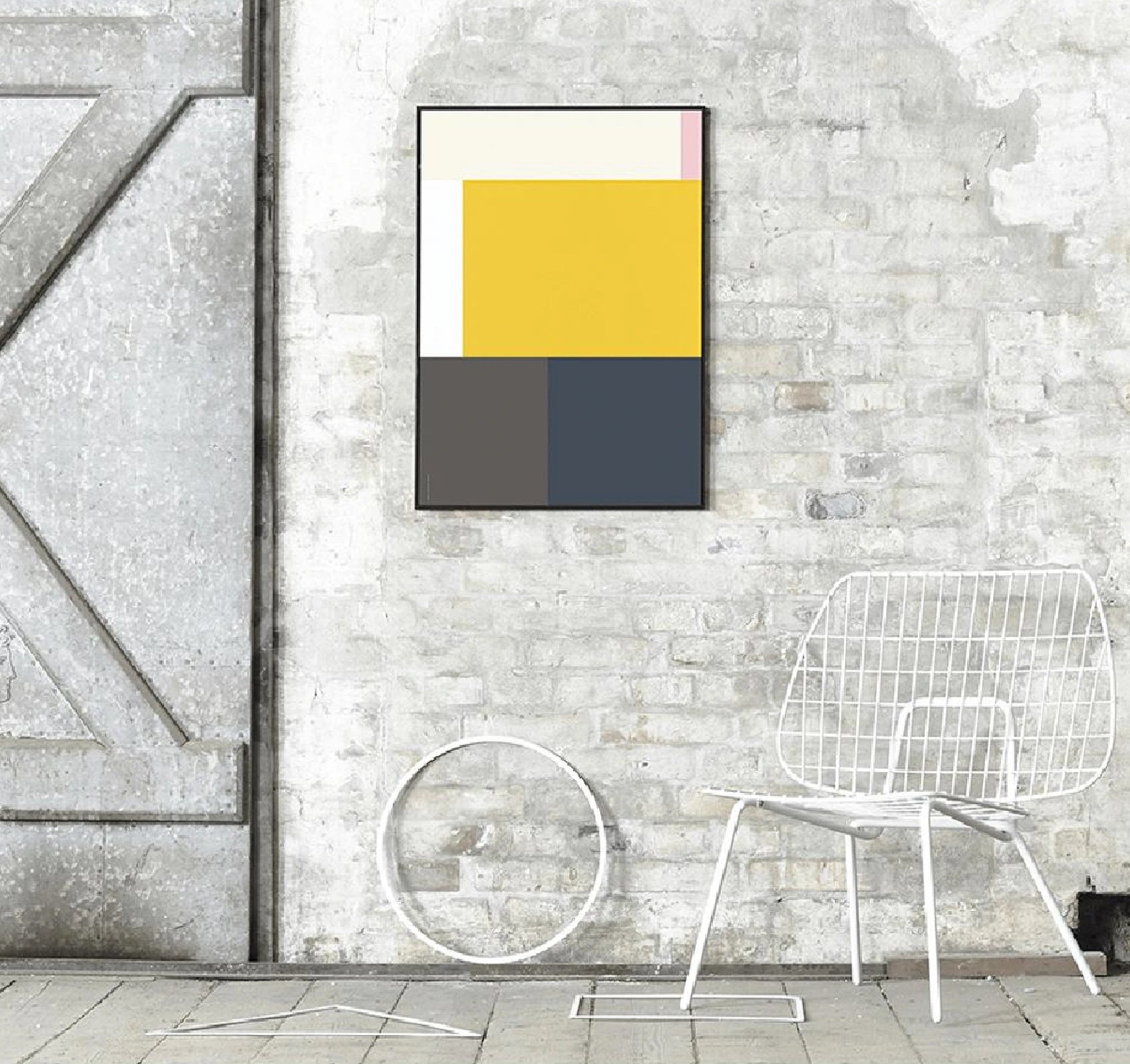 Paper Collective Wrong Geometry 05 Poster, 50x70 Cm