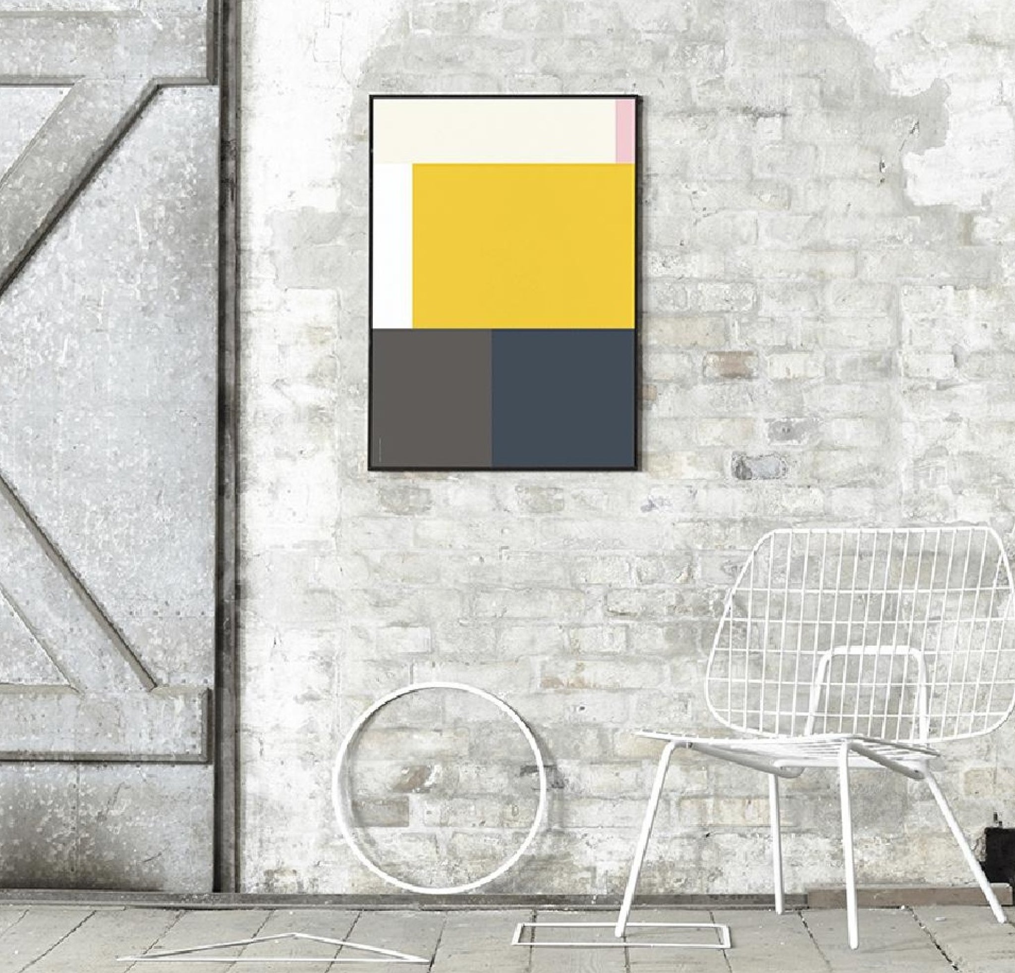 Paper Collective Wrong Geometry 05 Poster, 50x70 Cm