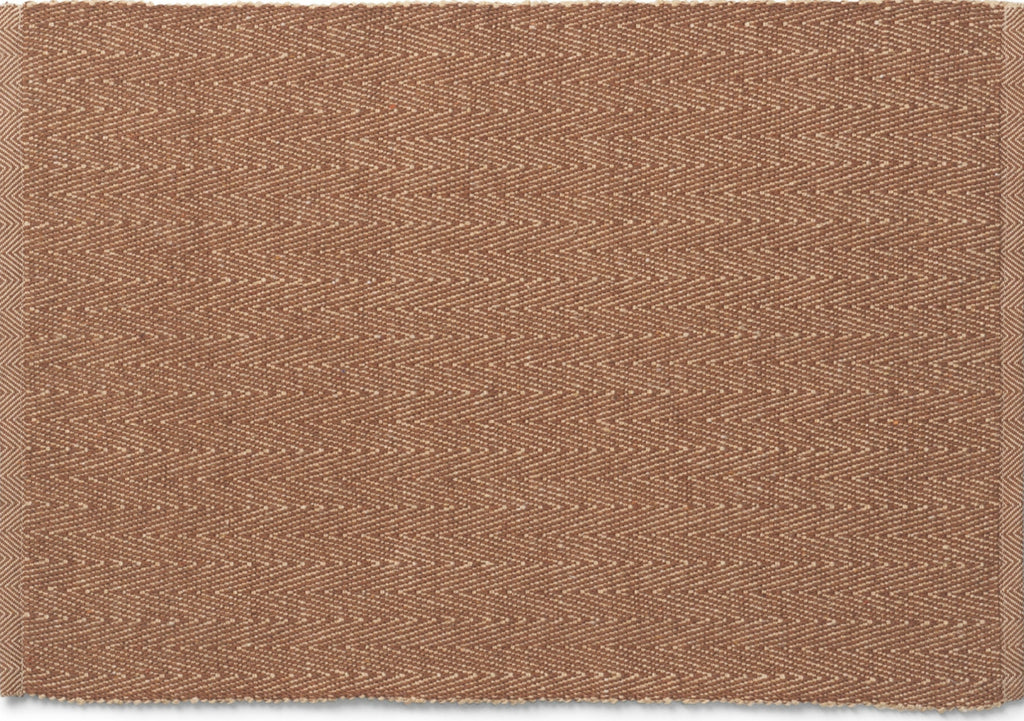 Lyngby Porcelæn Herringbone placemat 43x30 cm, brown