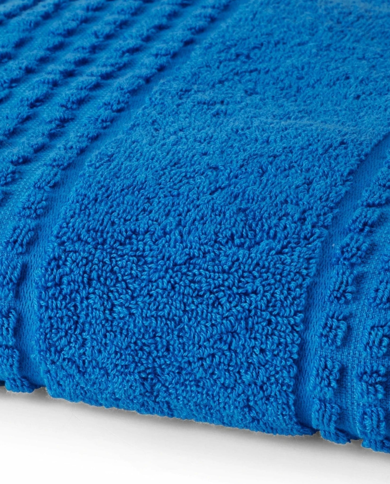 Juna Check towel 50x100 cm, blue