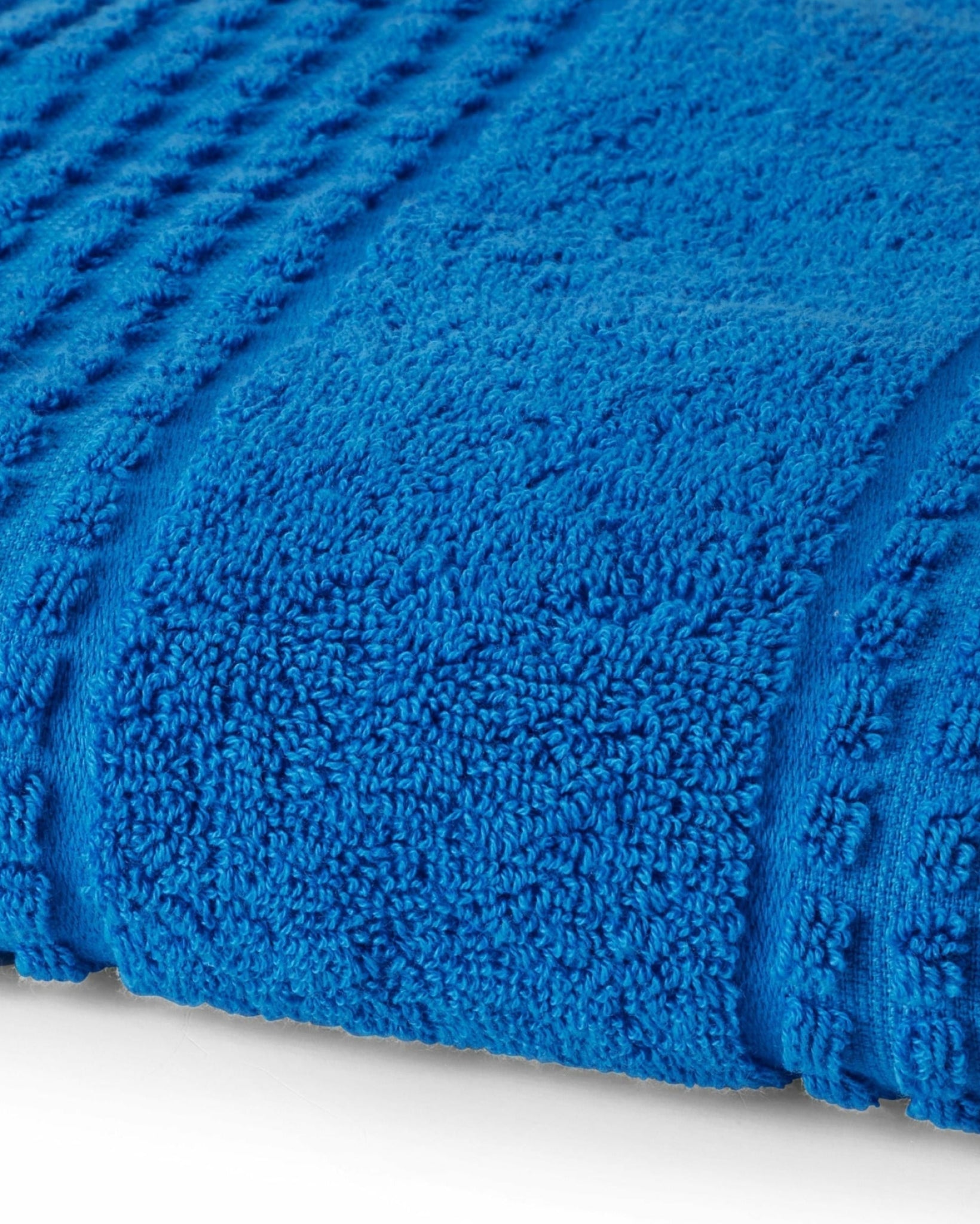 Juna Check towel 50x100 cm, blue