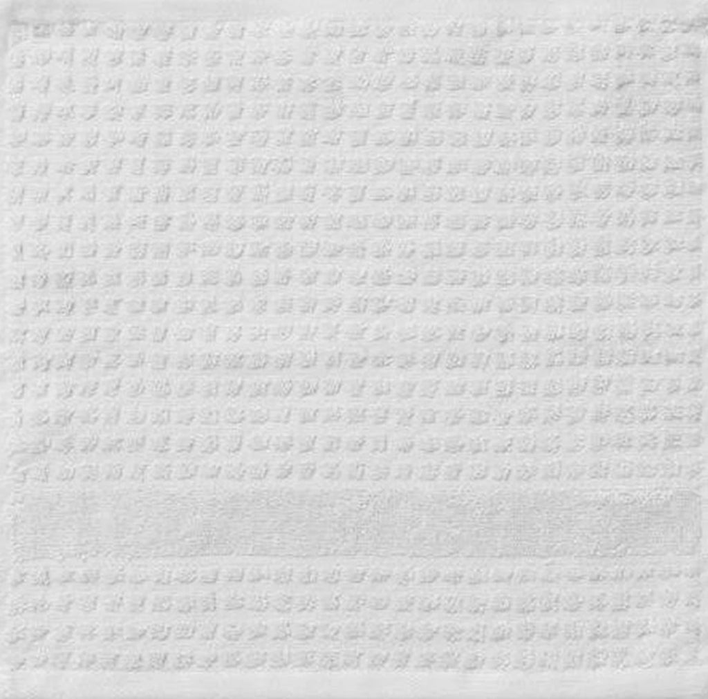 Juna Check Washcloth Light Grey, 30x30 Cm