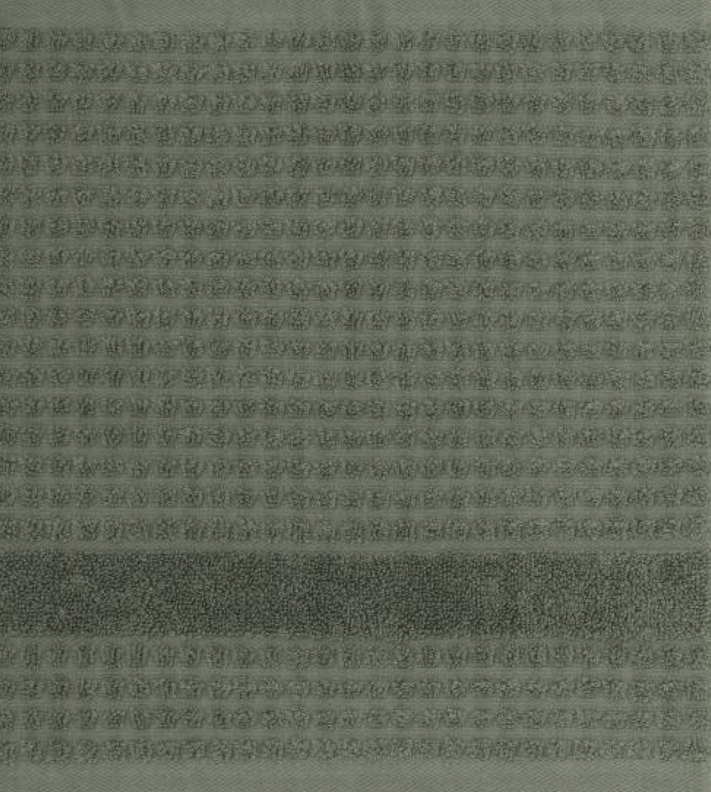 Juna Check Washcloth Dark Green, 30x30 Cm