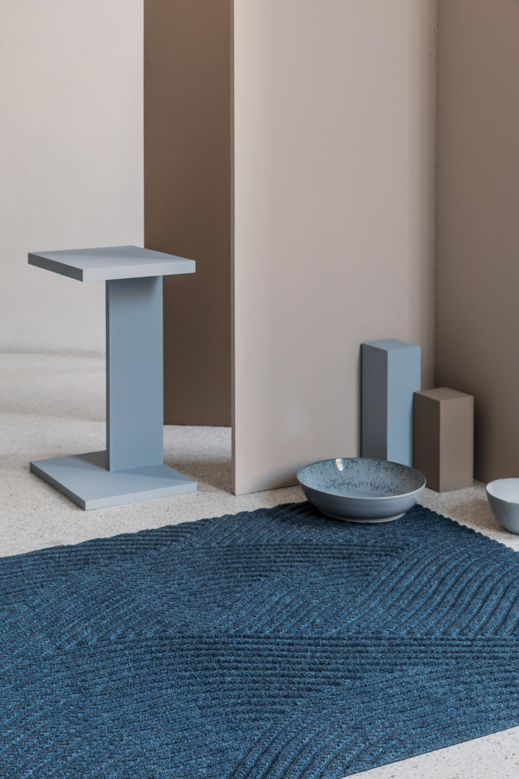 Heymat+ Sjø Amethyst Purple Doormat 60x85 cm PET & Nitrile Rubber