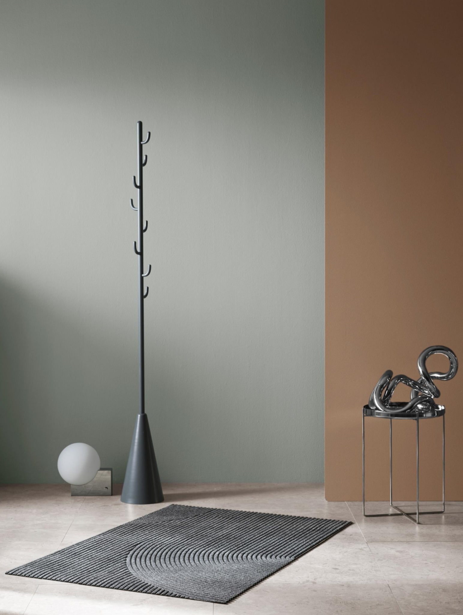 Heymat+ Stone Doormat 85×60 cm – Granite PET & Nitrile Rubber