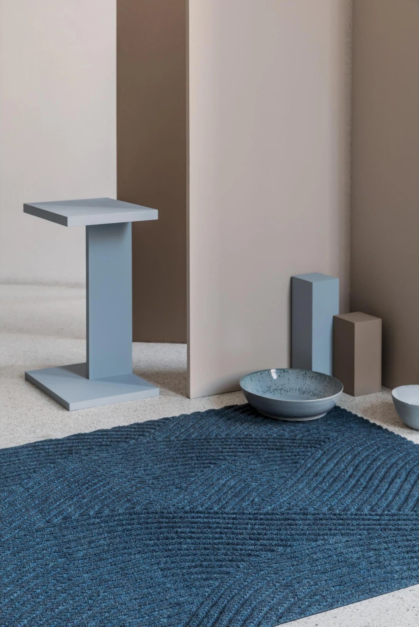 Heymat+ Sjø Doormat 150×85 cm — Granite PET & Nitrile Rubber