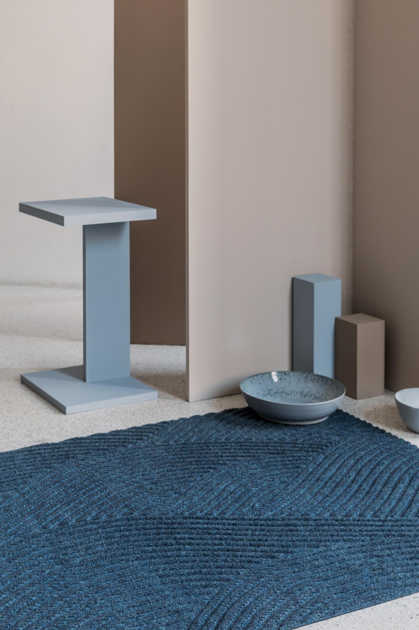 Heymat+ Sjø Doormat 150×85 cm — Granite PET & Nitrile Rubber