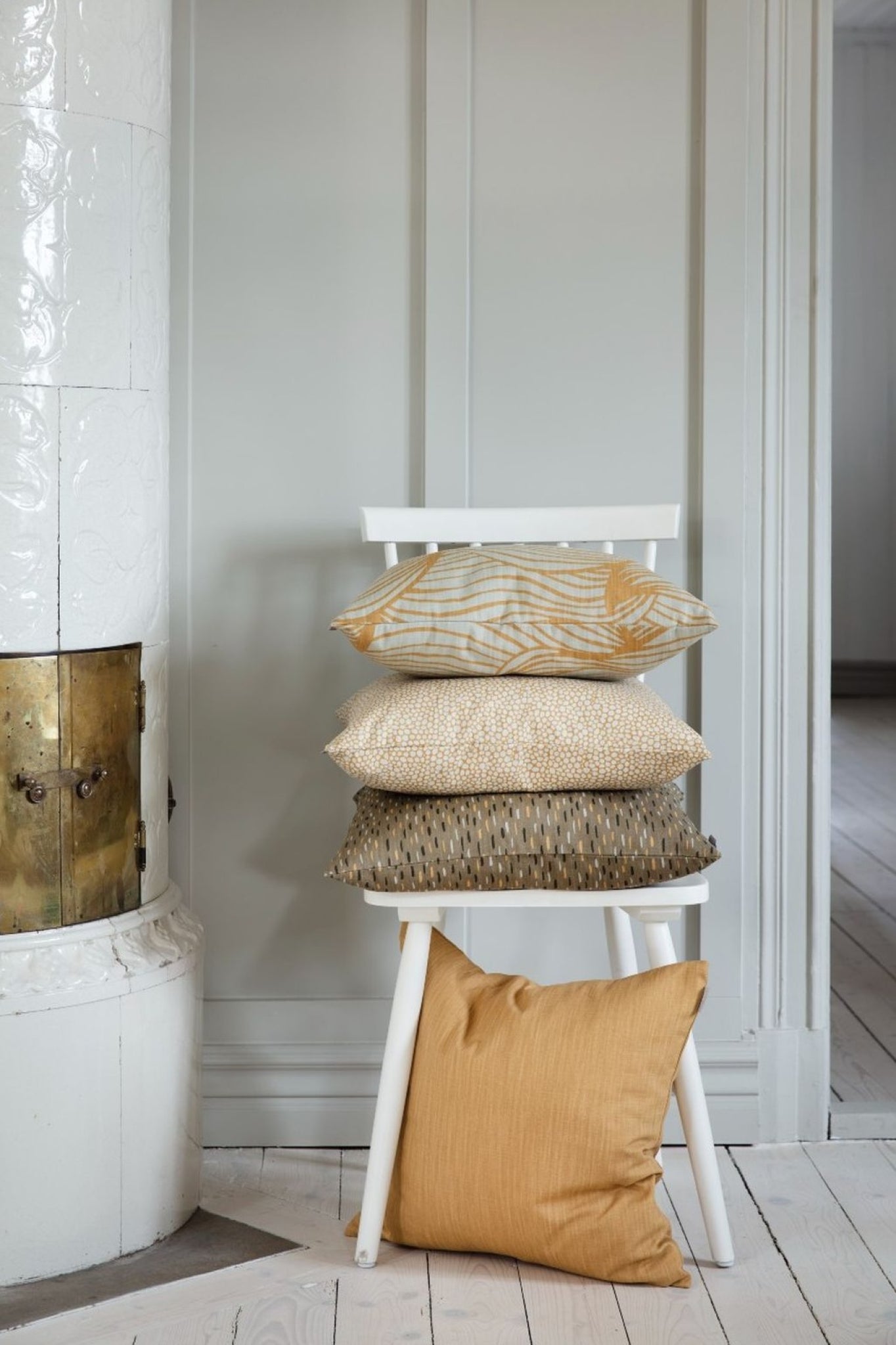 Spira Dotte Fabric Width 150 Cm (Price Per Meter), Honey