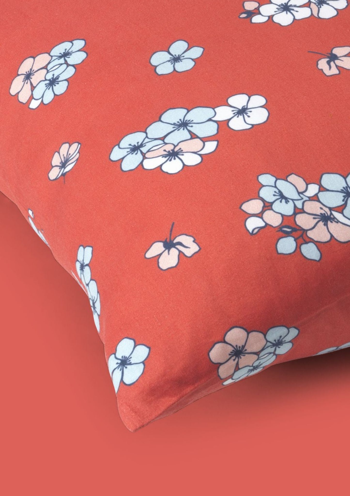 Juna Grand Pleasantly pillowcase 63X60 cm, chili