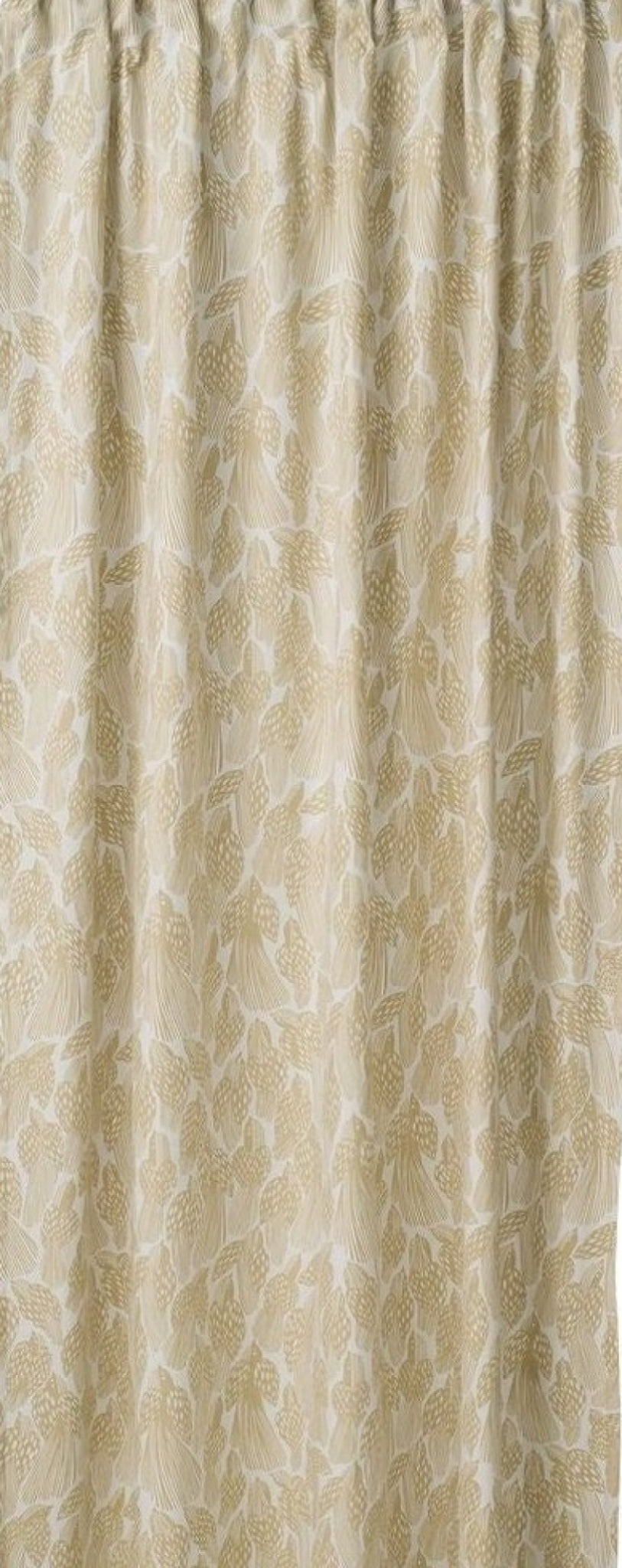 Spira Birds Curtain With Multiband, Straw