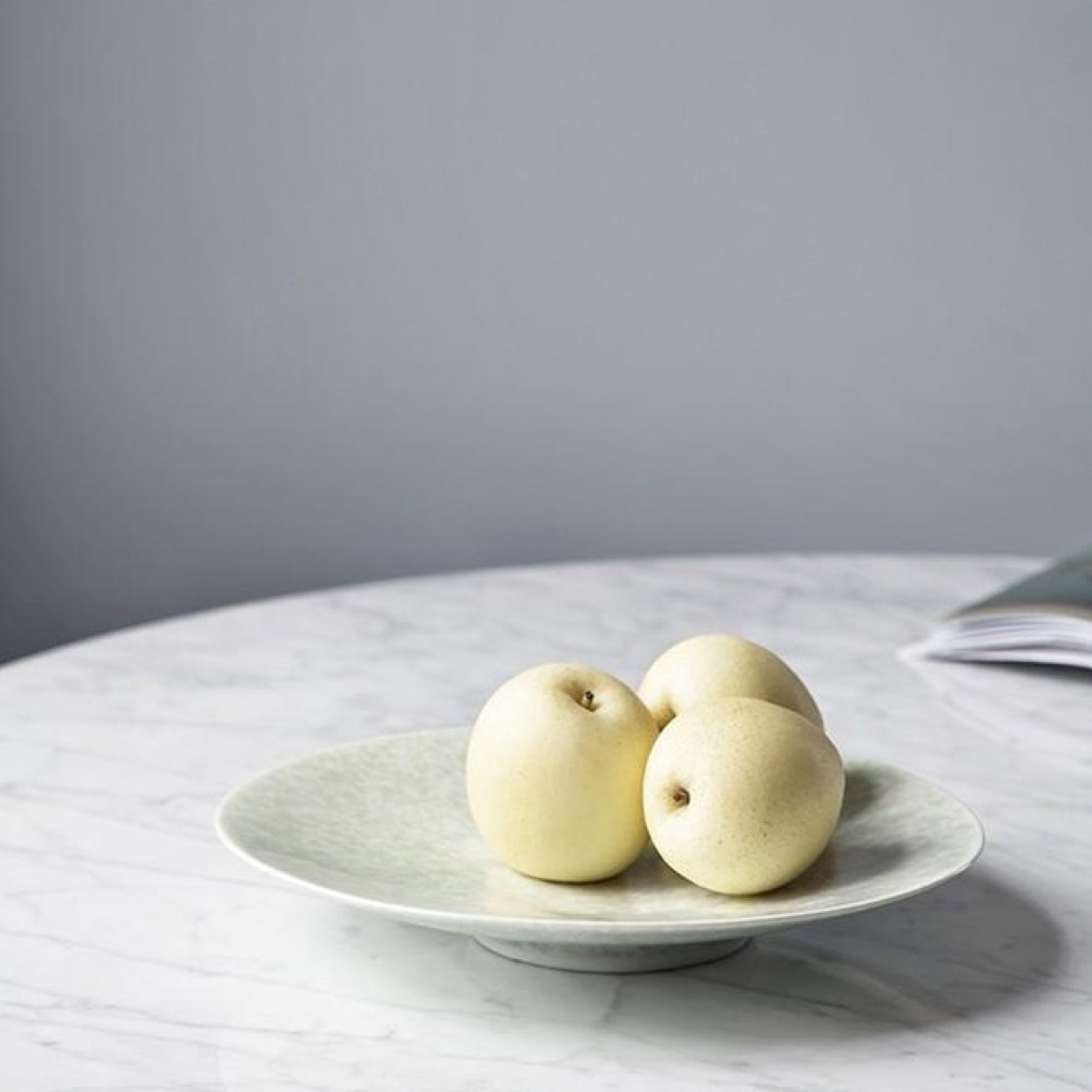 Kähler Unico Serving Bowl, Pastel Green