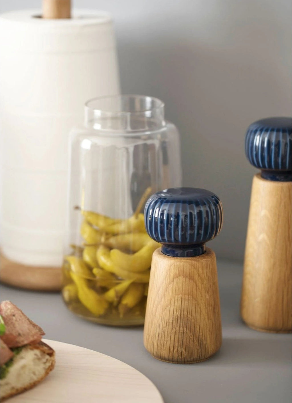 Kähler Hammershøi Rotary Knob Indigo, ø60 Mm