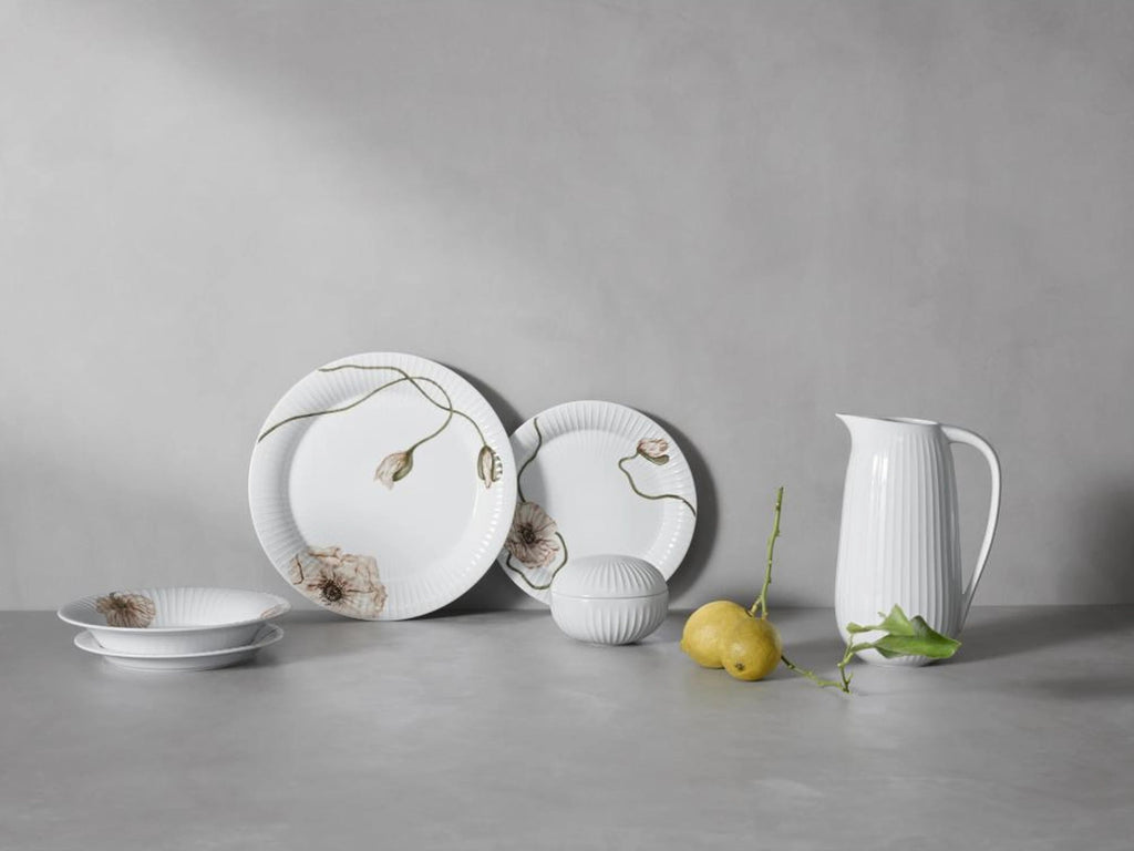 Kähler Hammershøi Poppy Plate, Ø19cm
