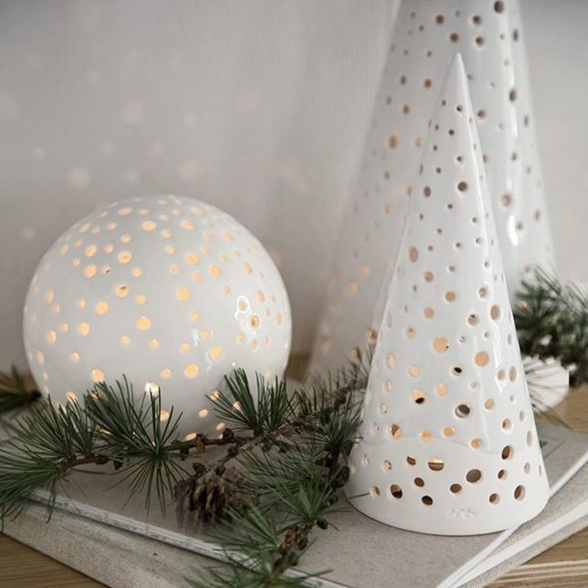 Kähler Nobili Tealight Holder Round, Large