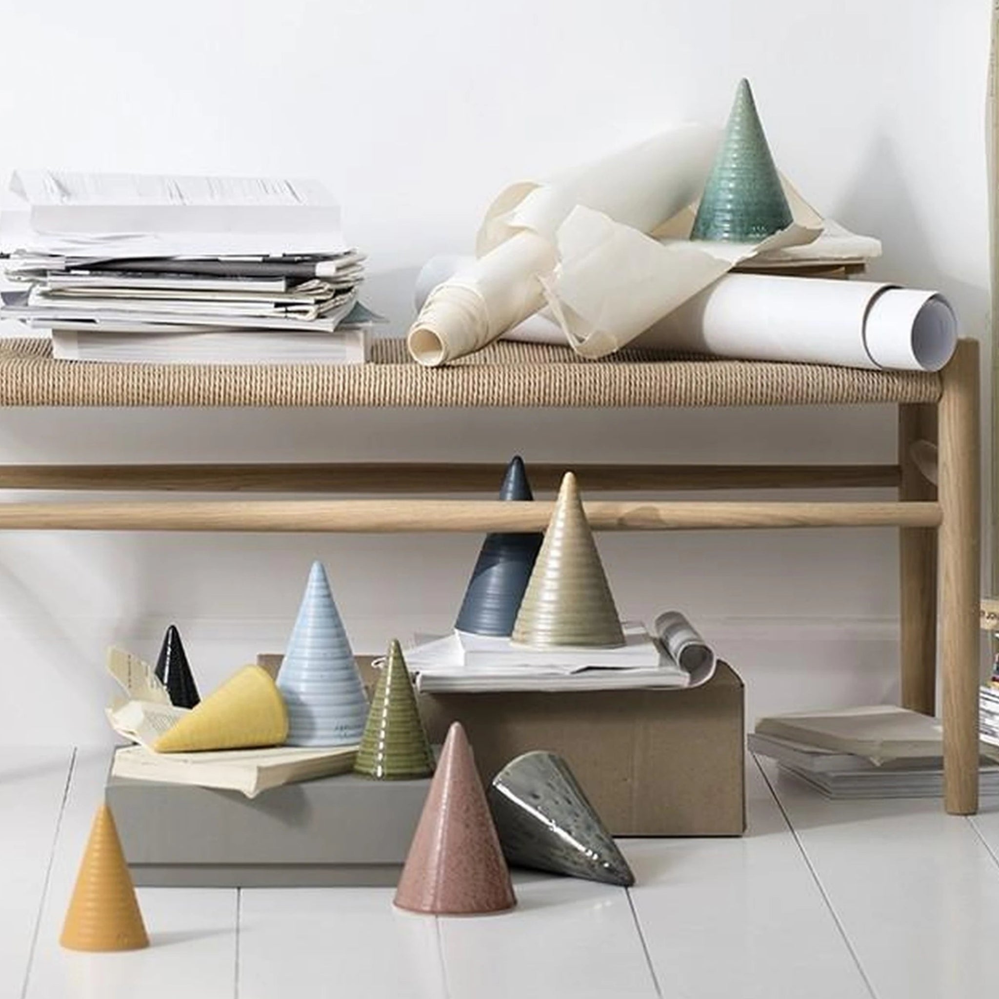 Kähler Glaze Cone, Speckled Red