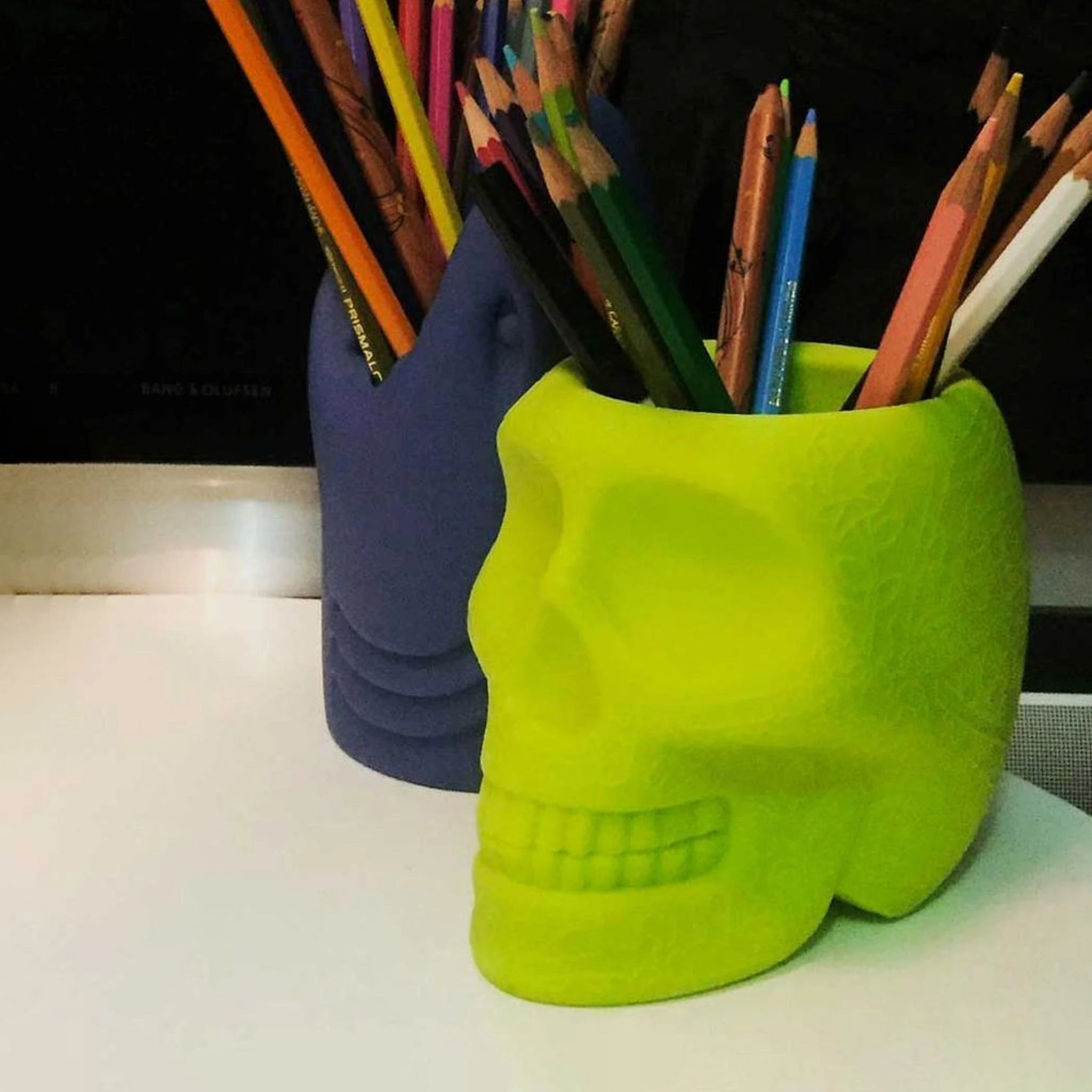 Qeeboo Mexico Planter And Pen Holder Xs, Lime