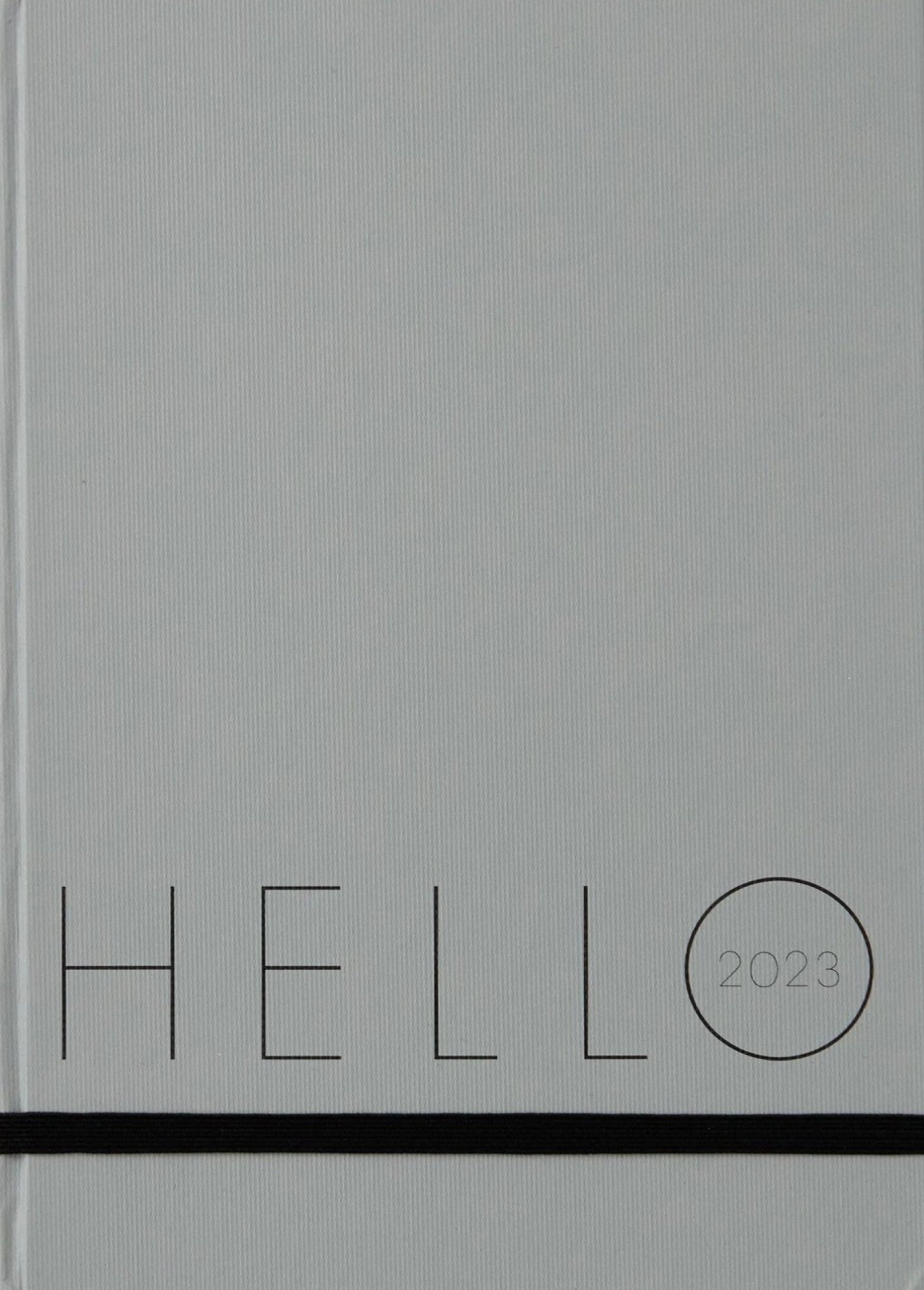 Design Letters Calendar 2023, Cool Gray