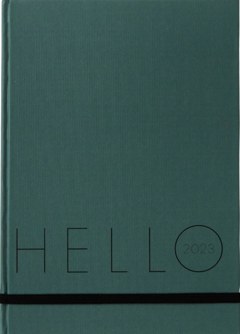 Design Letters Calendar 2023, Myrtle Green