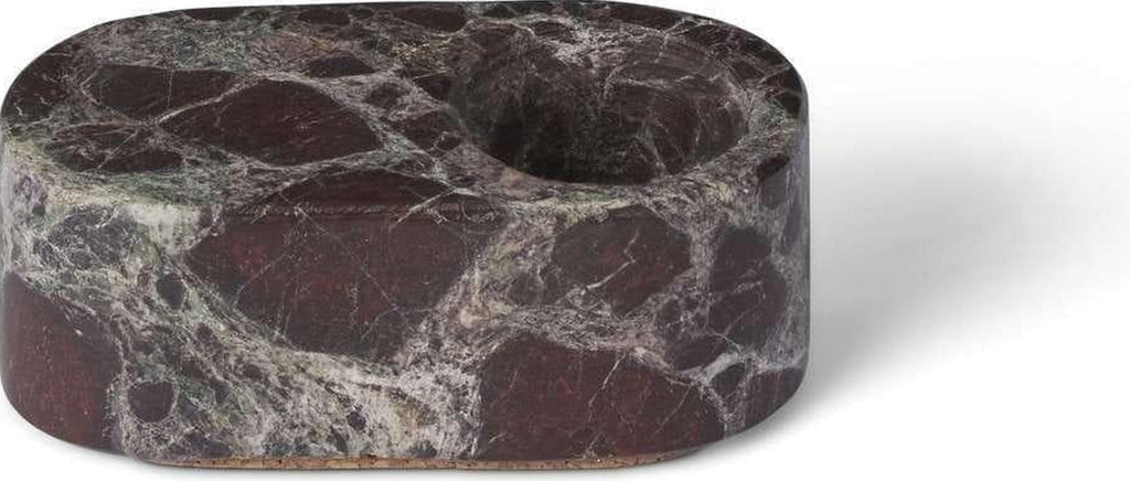 Spring Copenhagen Ovaali Candle Holder, Red