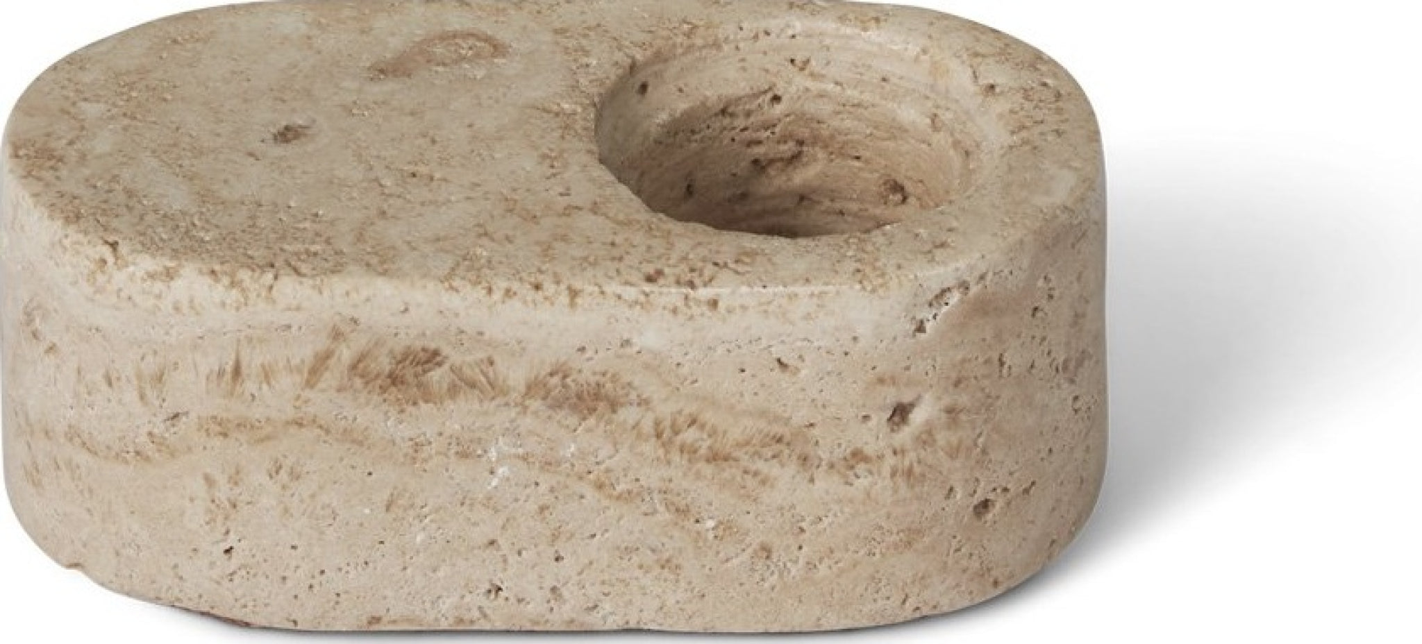 Spring Copenhagen Ovaali Candle Holder, Sand