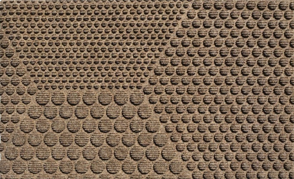 Heymat Hex Desert Doormat Light Brown 85x130 cm | PET, SBR & Nitrile
