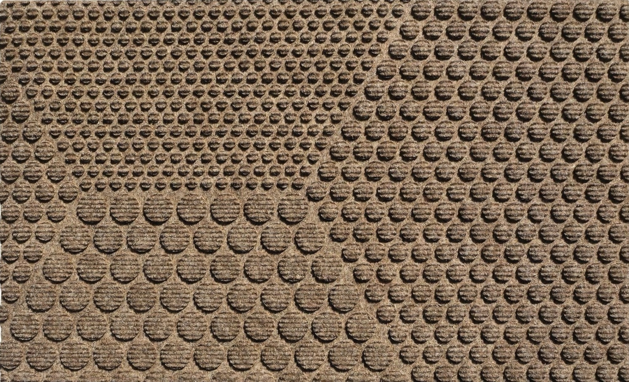 Heymat Hex Desert Doormat Light Brown 85x130 cm | PET, SBR & Nitrile