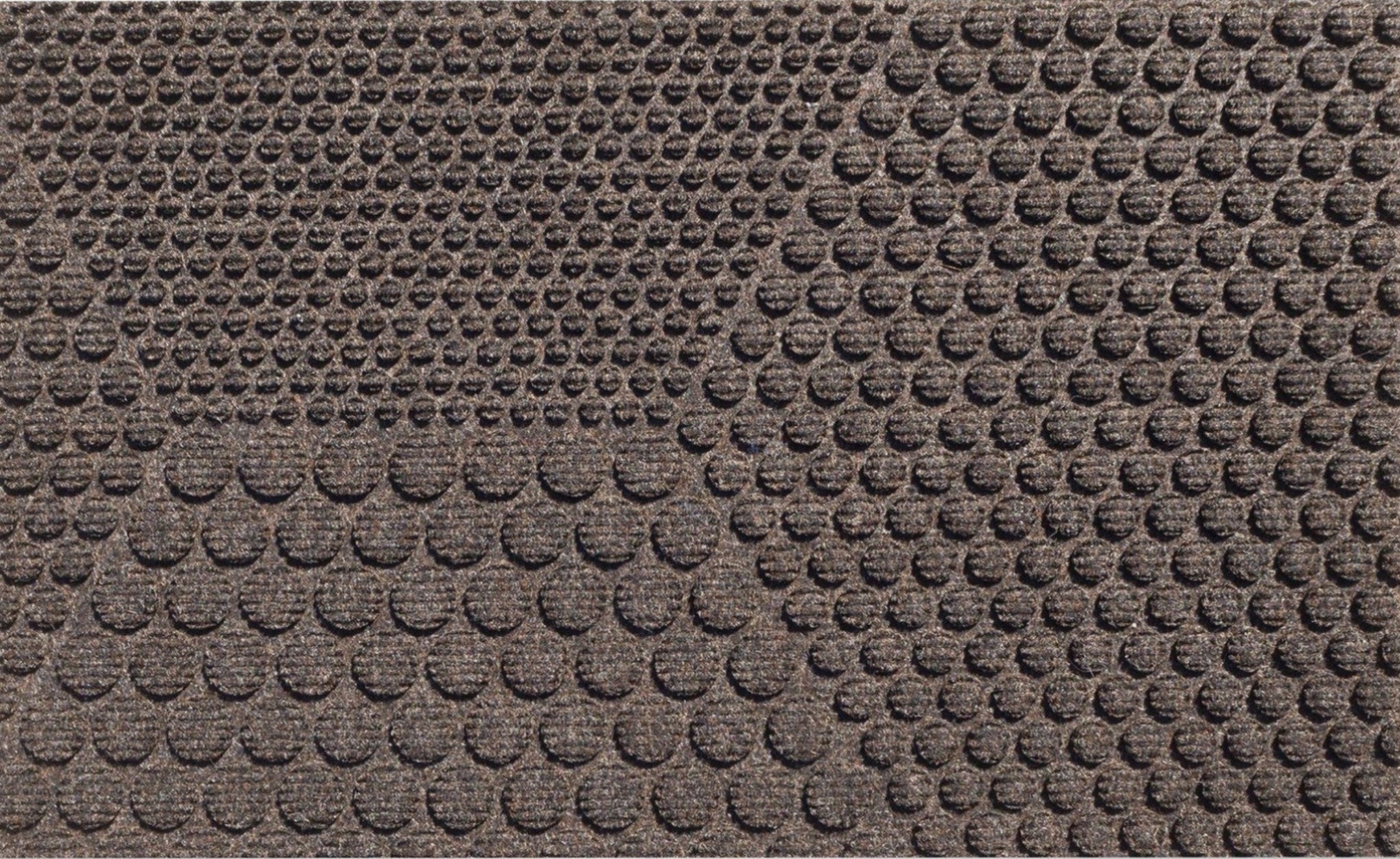 Heymat Hex Soil Doormat 45x75 cm Dark Brown PET/PP Nitrile Rubber