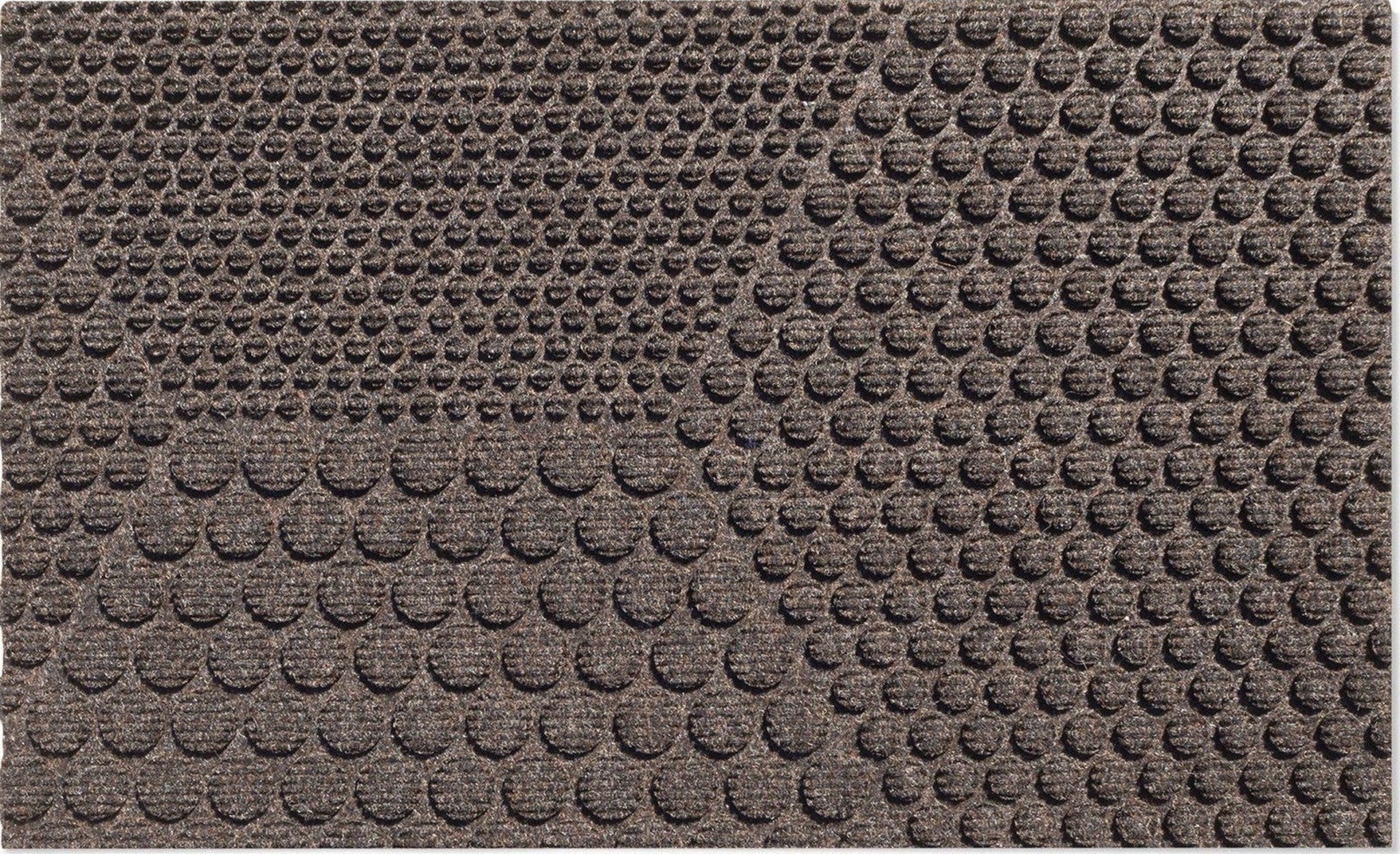 Heymat Hex Soil Doormat 45x75 cm Dark Brown PET/PP Nitrile Rubber