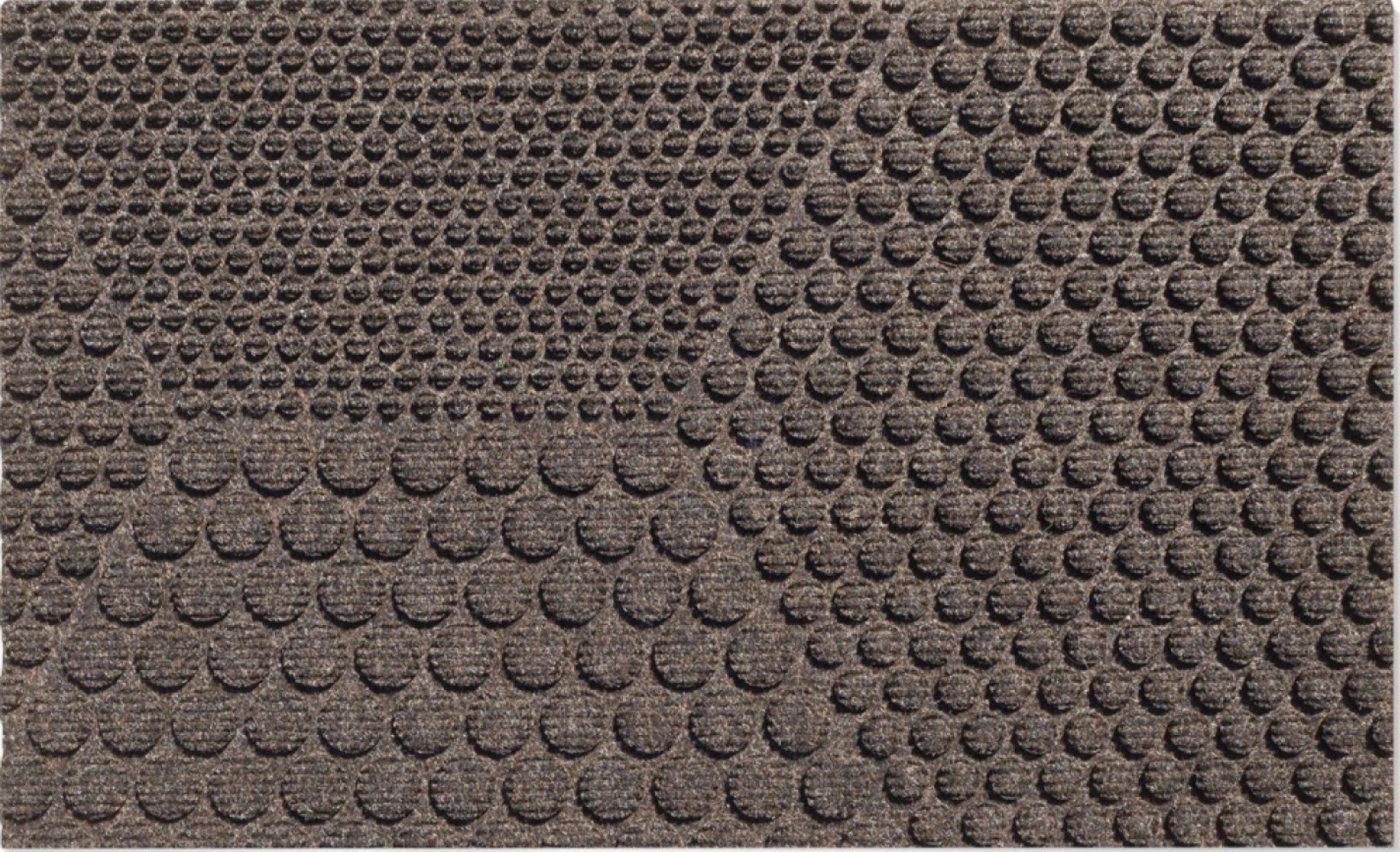 Heymat Hex Soil Doormat 45x75 cm Dark Brown PET/PP Nitrile Rubber