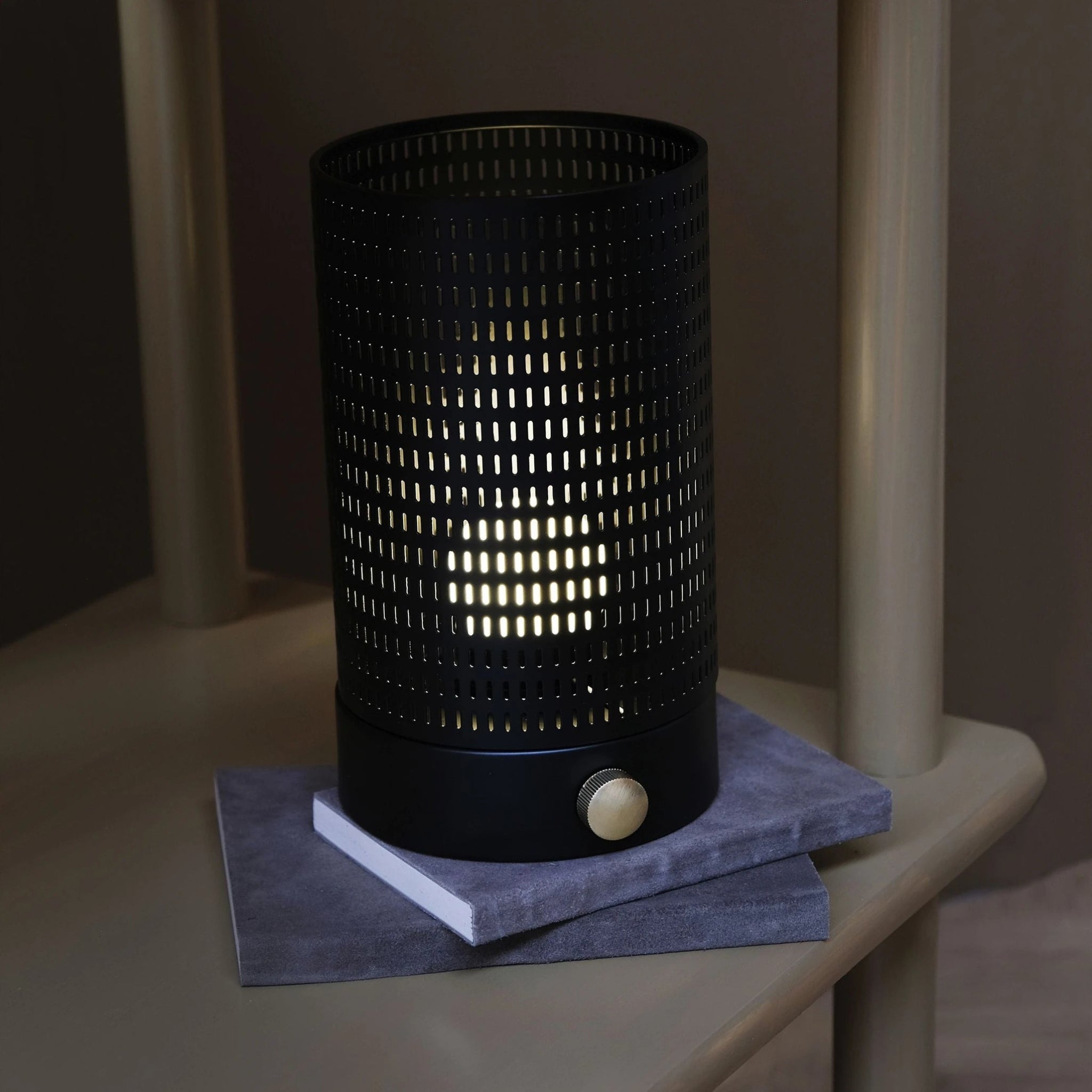 Dyberg Larsen Mesh LED Table Lamp, Black