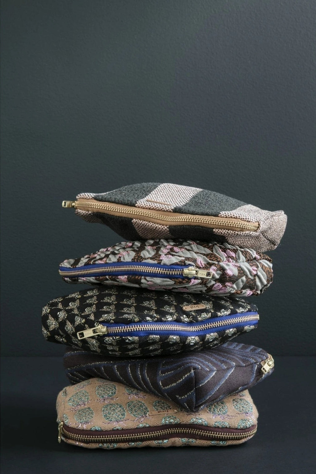 Ferm Living Salon Wallet, Pinstripe