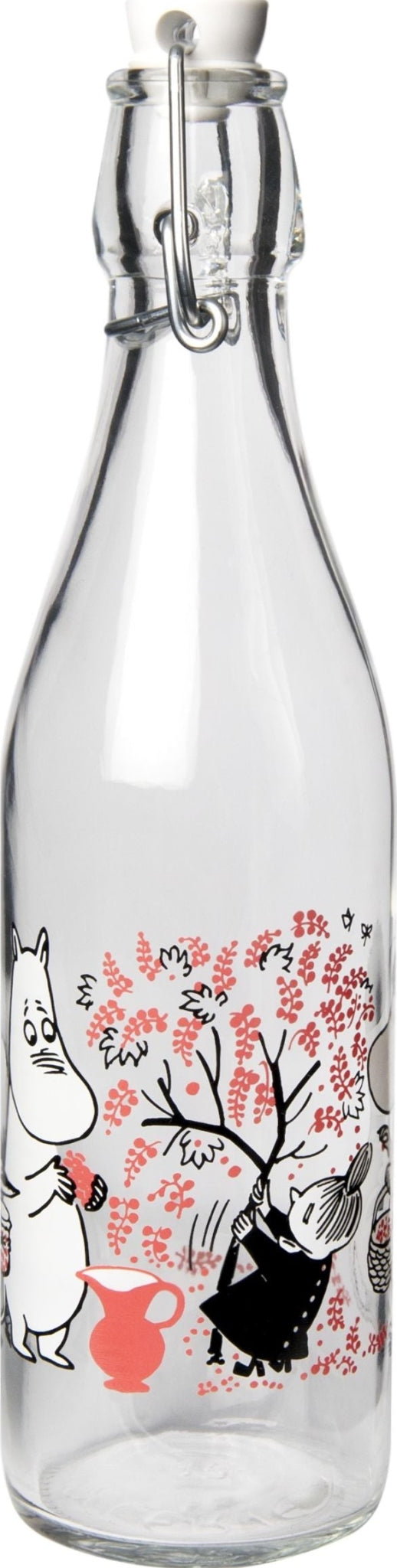 Muurla Moomin Glass Bottle, Berries